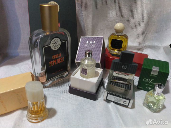 Парфюмерия мужская и женская (миниатюры, винтажи)