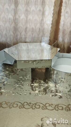 Зеркальные свадебные корзины