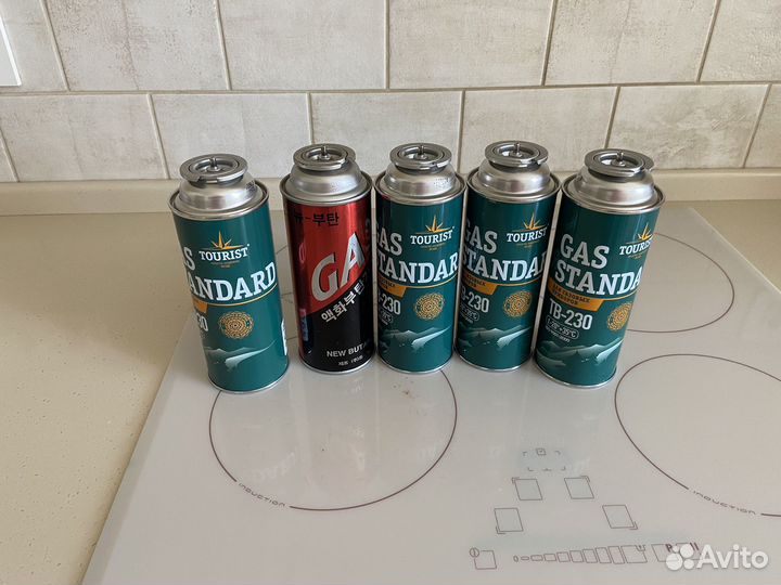 Туристический газовый баллончик