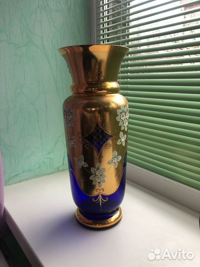 Ваза чехия богемия