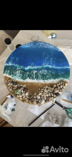 Картина с эпоксидной смолы