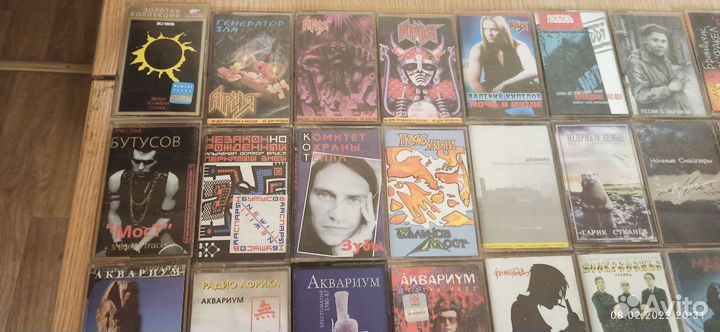 Кассеты лицензионные (Русская рок-музыка)