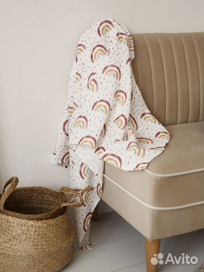 Муслиновые пеленки новые