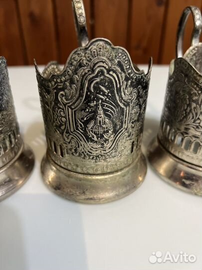 Подстаканники СССР космос