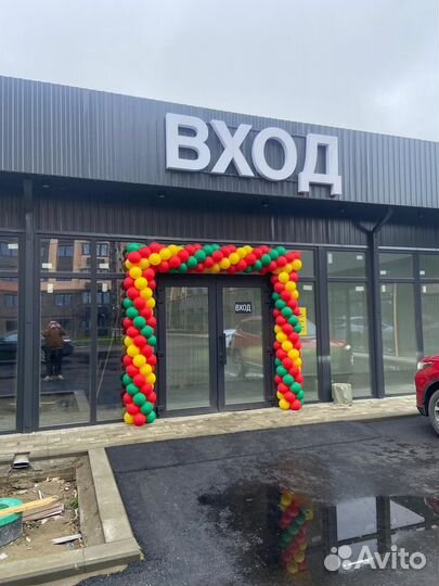 Арка гирлянда из шаров на открытие Москва и мо