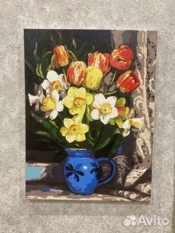 Картина по номерам-готовая