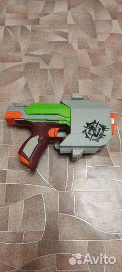 Бластер nerf + кобура + патроны