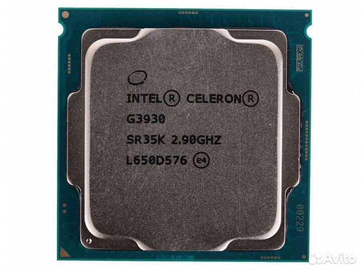 Процессор celeron g3930 1151