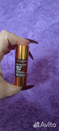 Clarins концентрат с эффектом загара