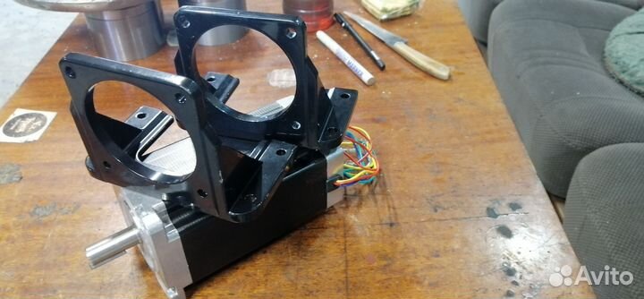 Кронштейн шагового двигателя nema 34