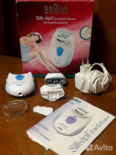 Эпилятор braun EverSoft Deluxe 2270 новый