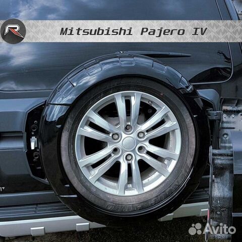Бокс запасного колеса(чехол) для Mitsubishi Pajero