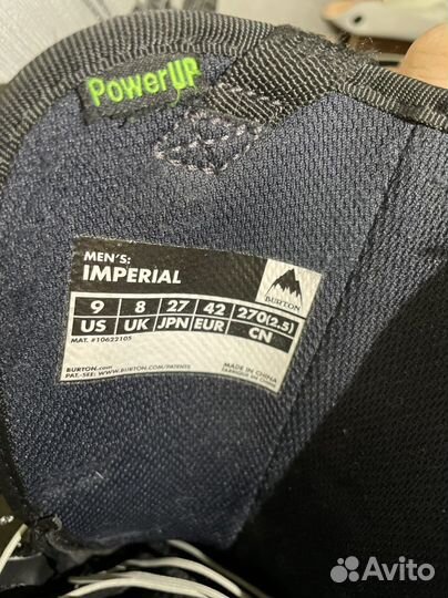 Ботинки для сноуборда Burton imperial