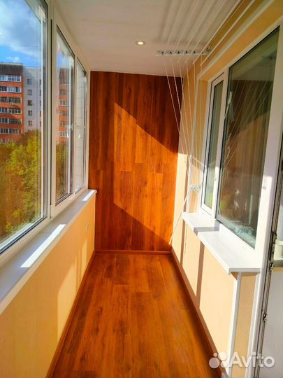 Отделка, утепление, остекление балконов и лоджий