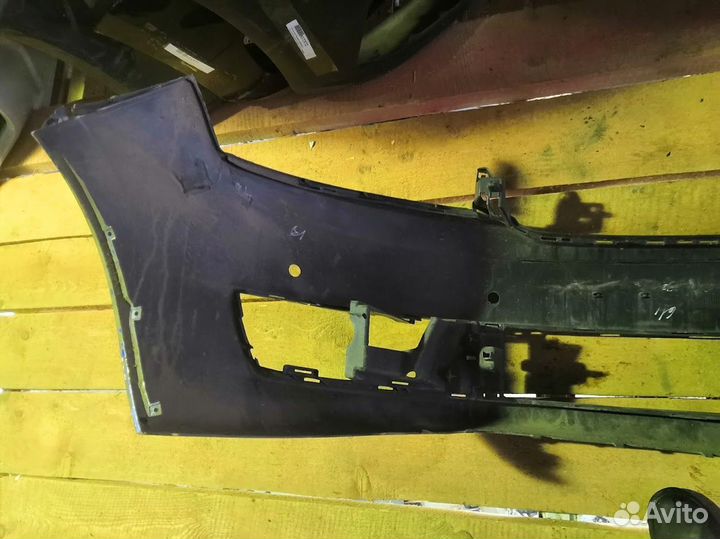 Бампер передний skoda rapid