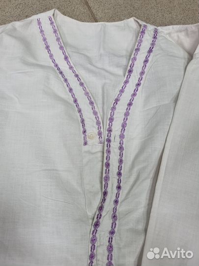 Рубаха вышиванка старинная мужская
