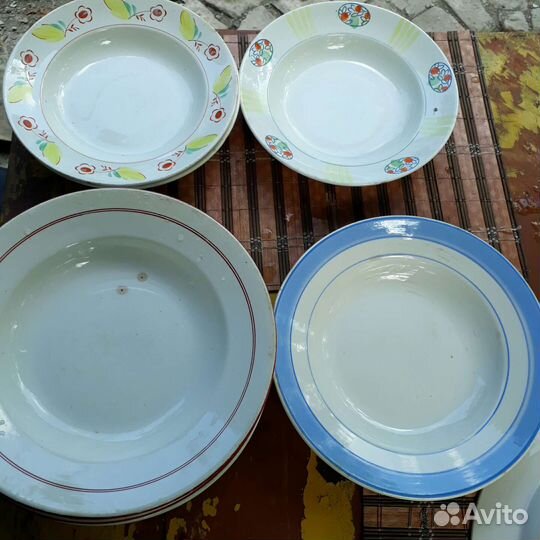 Тарелки суповые СССР
