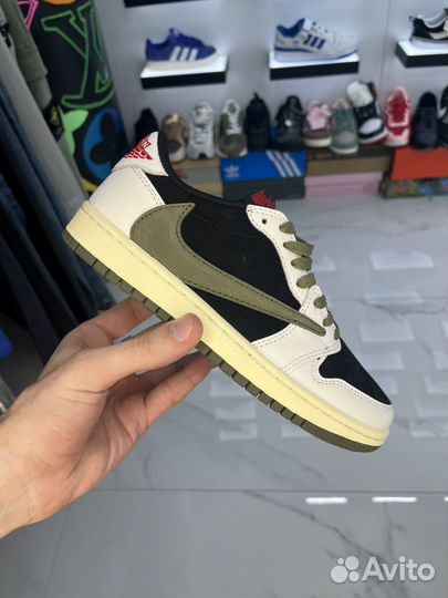 Кроссовки nike travis scott olive