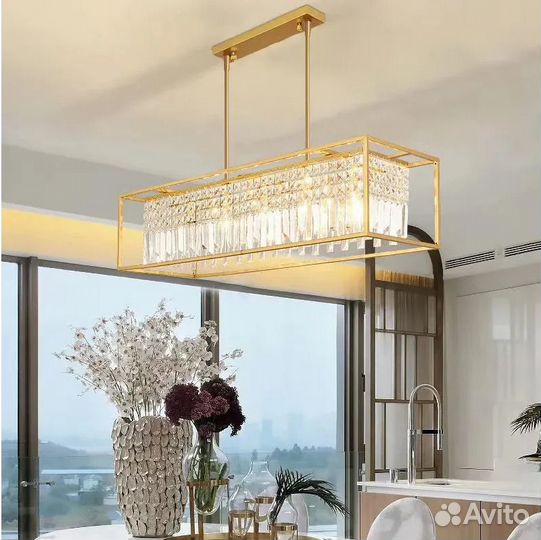 Подвесной хрустальный светильник APP1113-4CP