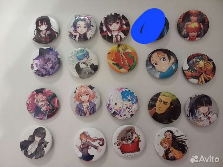 Значки аниме