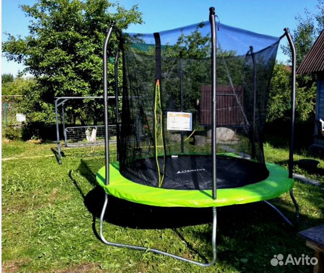 Батут каркасный диаметр 244 см