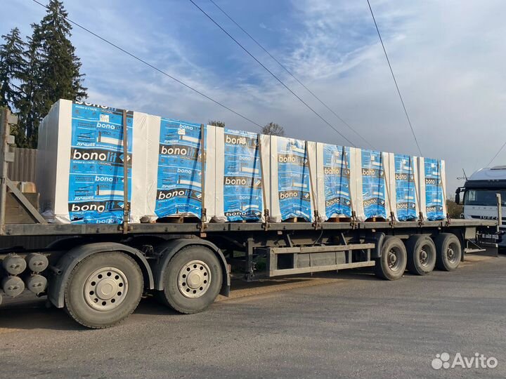 Газосиликатные газоблоки Бонолит