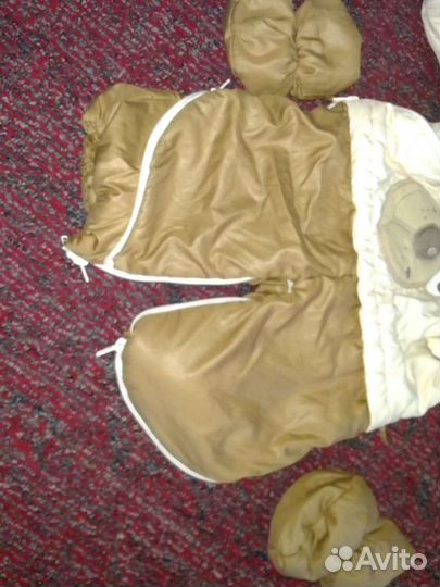 Детский демисезонный комбинезон-трансформер