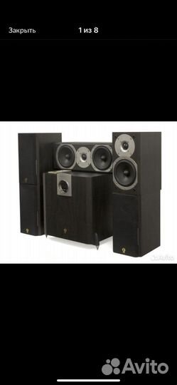 Акустическая система 5.1 sven ha-1410t