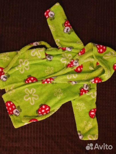 Халат банный детский