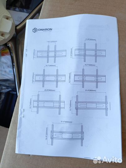 Мобильная стойка для телевизора onkron TS 1881