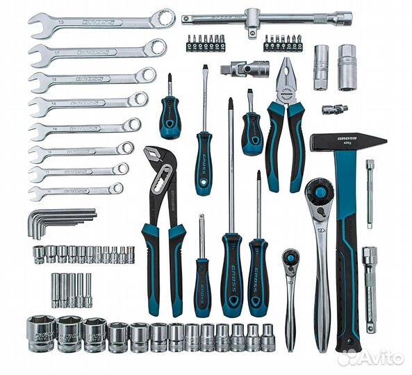 Набор инструментов, 76 предметов (14156) Gross