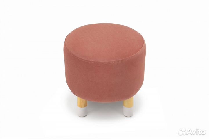 Детский пуф Бельмарко 31 см. Пудровыи