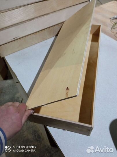 Жёсткая лёгкая упаковка. Ящик фанерный