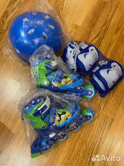 Роликовые коньки размер 31 -34