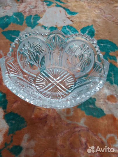 Ваза хрустальная СССР
