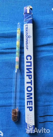 Спиртомер и термометр