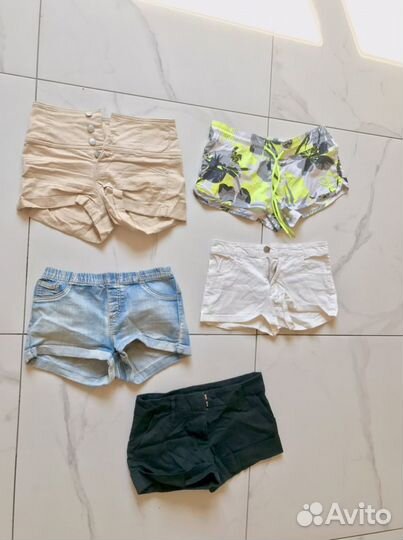Шорты как новые 5шт XS-S