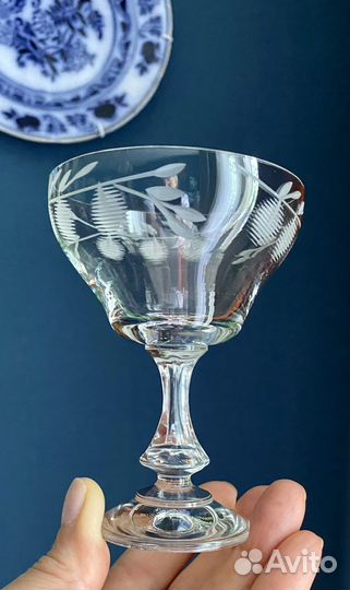 Рюмки лзхс хрусталь СССР 6 шт