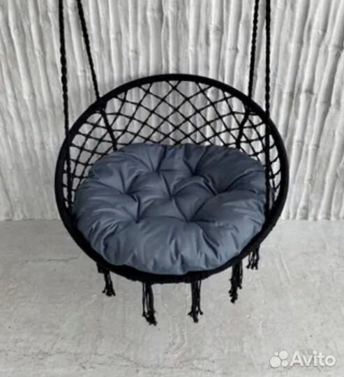 Подушка со спинкой на качели