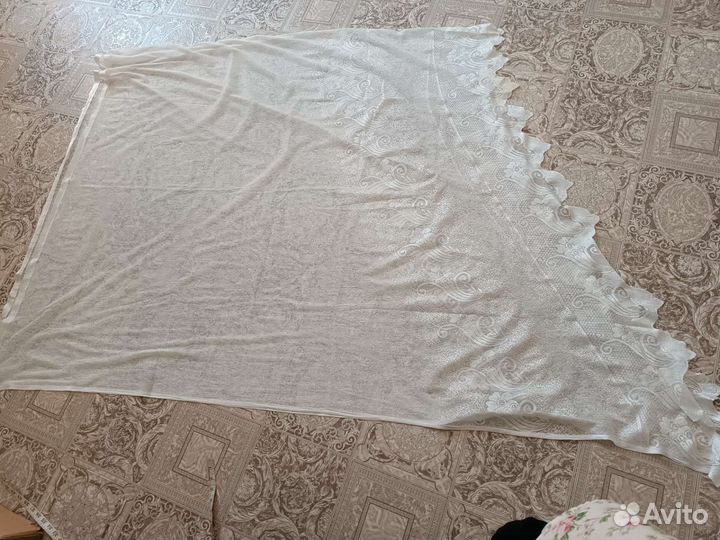 Тюль кухонная