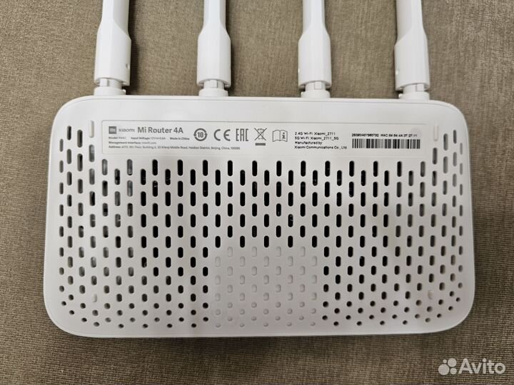 Wifi роутер Xiaomi Mi router 4a