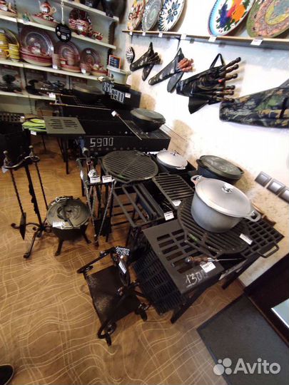 Мангал 3мм с подказанником