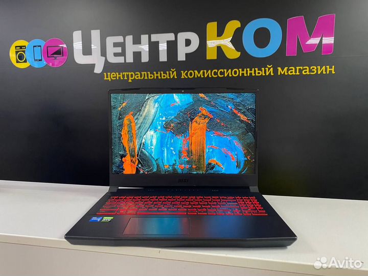 Игровой MSI Katana i5 / 8GB + SSD nvme / RTX 3050