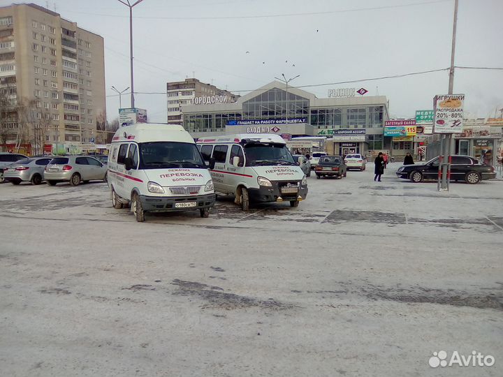 Перевозка лежачих больных круглосуточно без мед. п