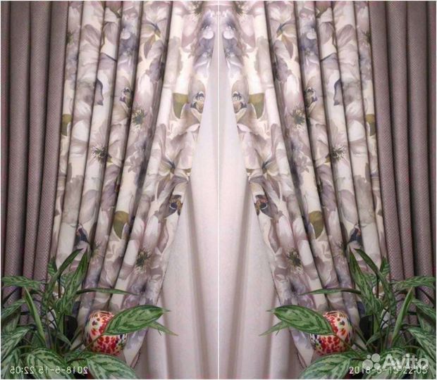 Шторы готовые новые