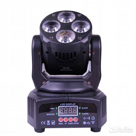 Световая голова Led Wash Mini 4*12w