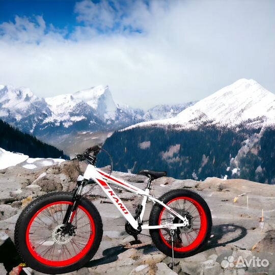 Туристический велосипед Kano Red 24 дюйма