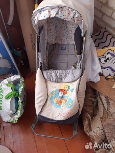 Санки-коляска