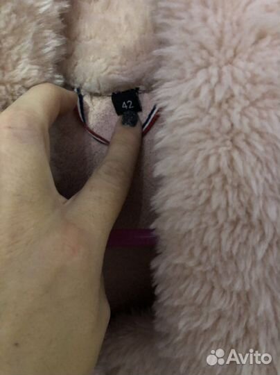 Шуба из эко меха