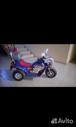 Детский электро мотоцикл